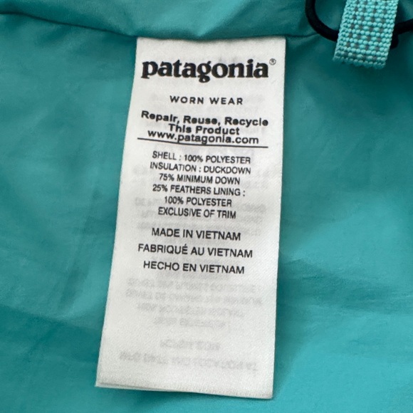 Patagonia Aqua Hooded Jacket - Picture 7 of 8